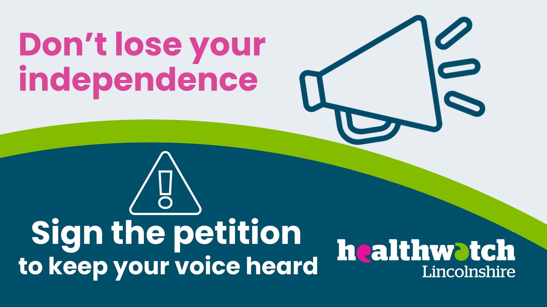 sign our petition