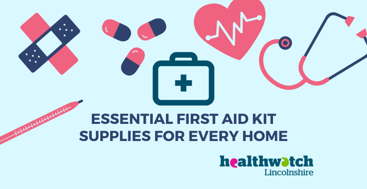 What should a first aid kit have outlet