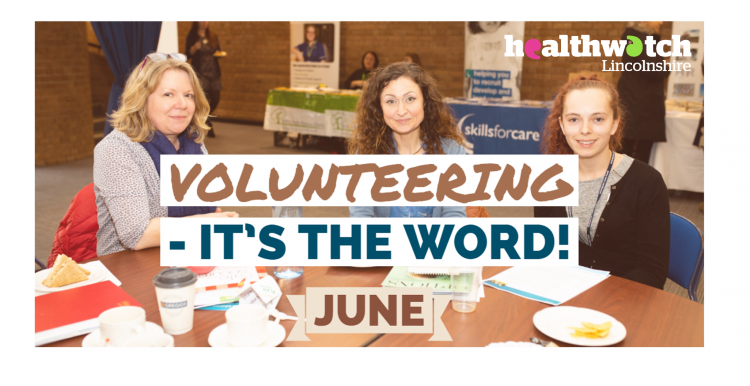 volunteering its the word june