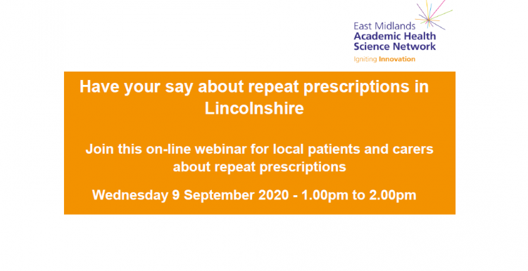 webinar on repeat prescriptions