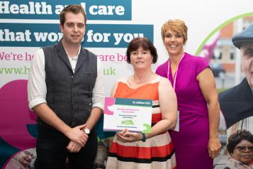 Healthwatch lincolnshire award