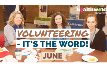 volunteering its the word june