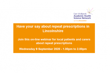 webinar on repeat prescriptions