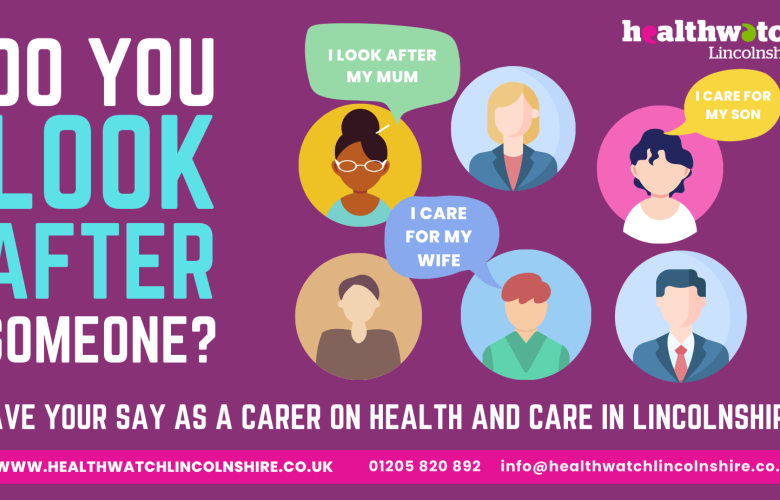 do you care for someone? take our survey today